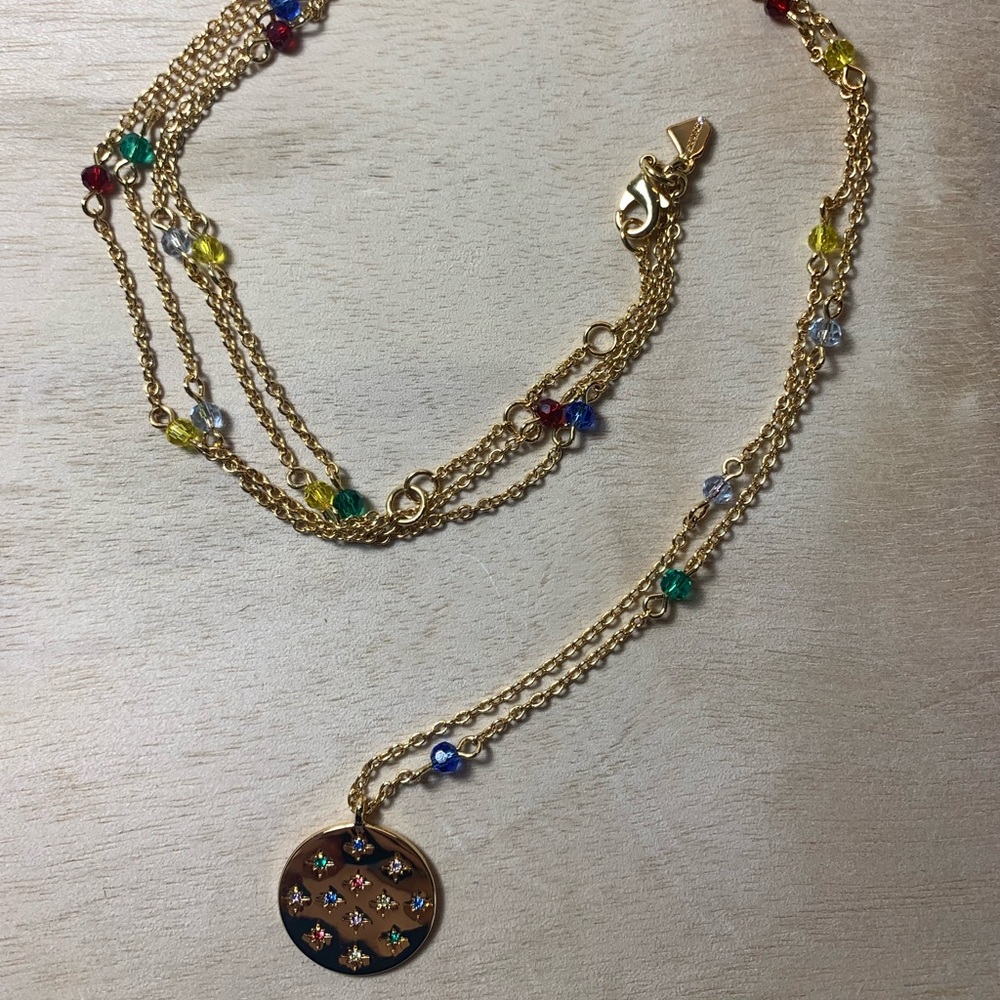 Banana Republic double strand necklace